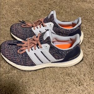 multi-color adidas ultraboosts